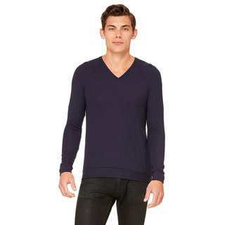 Unisex V-Neck Lightweight Midnight Sweater