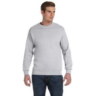 50/50 Fleece Men's Crew-Neck Ash Grey Sweater
