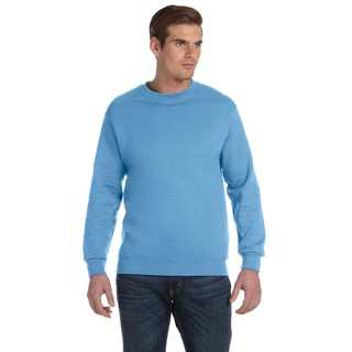 50/50 Fleece Men's Crew-Neck Carolina Blue Sweater