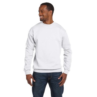 Ringspun Men's Crew-Neck White Sweater()