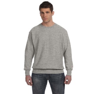 Men's Crew-Neck Oxford Grey Sweater