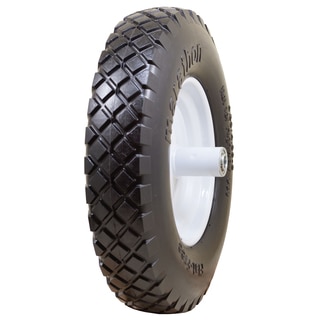 Marathon Industries 00047 16-inch Knobby Flat Free Wheelbarrow Tire