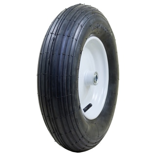 Marathon Industries 20063 4.80/4.00-8-inch Pneumatic Ribbed Wheelbarrow Tire