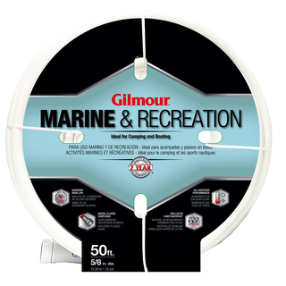 Gilmour 12058050 5/8 inches x 50 feet 5 Ply Marine & Recreation Hose