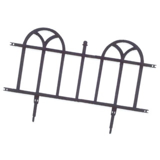 Easy Gardener 8840 24 Inches Forged Wrought UV Protective Plastic Border Border