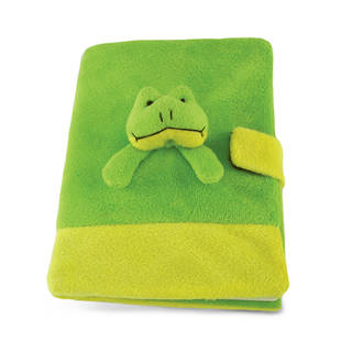 Puzzled Inc. Plush Frog Notebook