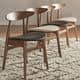 Norwegian Danish Tapered Dining Chairs (Set of 2) iNSPIRE Q Modern - Thumbnail 0