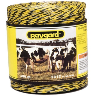 Baygard 00122 1,312 feet Yellow And Black Portable Electric Fence Wire