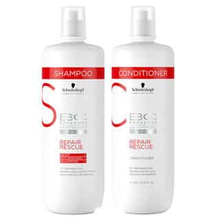 Schwarzkopf Bonacure Repair Rescue Shampoo and Conditioner Liter Duo Set