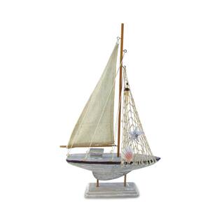 Link to Puzzled Browh Sailboat Nautical Decor Similar Items in Accent Pieces