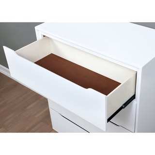 Furniture of America Corrine Mid-Century Modern 2-drawer Nightstand
