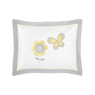 Mod Garden Collection Standard Pillow Sham by Sweet Jojo Designs