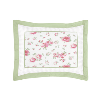 Riley's Roses Collection Standard Pillow Sham by Sweet Jojo Designs