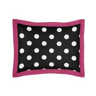Hot Dot Collection Standard Pillow Sham by Sweet Jojo Designs