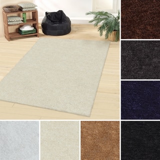 Superior Collection Hand Woven Elegant and Soft Shag Rug (4'x 6')
