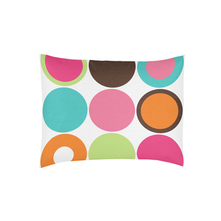Sweet Jojo Designs Deco Dot Collection Standard Pillow Sham