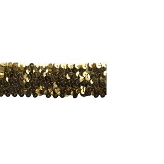 Goldtone 10-yard x 1.5-inch Sequin Trim
