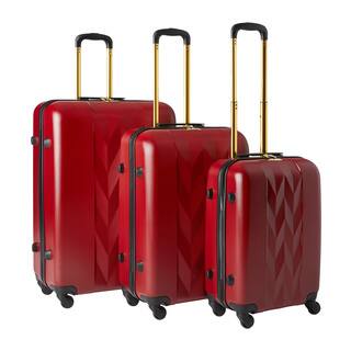 Anne Klein Lafayette 3-piece Hardside Spinner Luggage Set