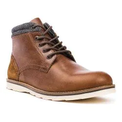 Men's Crevo Geoff Ankle Boot Chestnut Leather/Suede