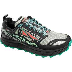 Women's Altra Footwear Lone Peak 3.0 NeoShell Trail Running Shoe Black/Mint