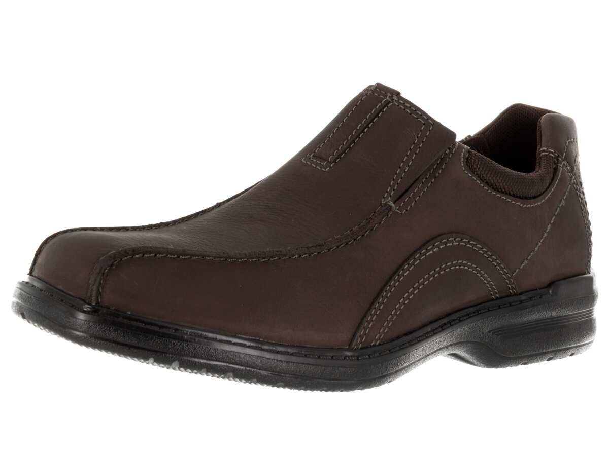 Men's Clarks Sherwin Time Chocolate Leather