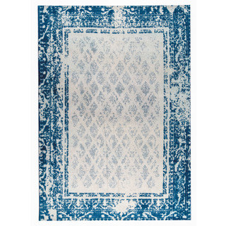 M.A.Trading Hand-woven Corona Blue (5'x8')