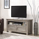44-inch Wood TV Stand - Driftwood - Thumbnail 0