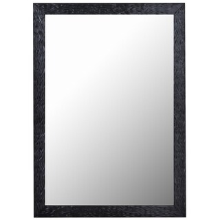 Hitchcock Butterfield Shimmering Black Pearl-framed Wall Mirror