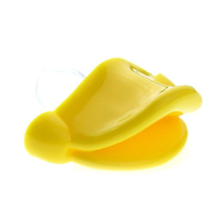 Duck Face 3D Yellow Pacifier Ages 3+ Months