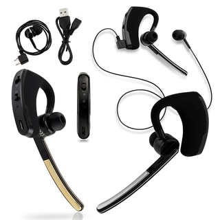 Gearonic Universal Bluetooth Stereo Wireless Headset Handfree Earphone