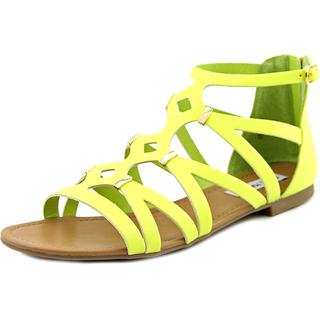 Steve Madden Women's 'Caitir' Yellow Polyurethane Sandals