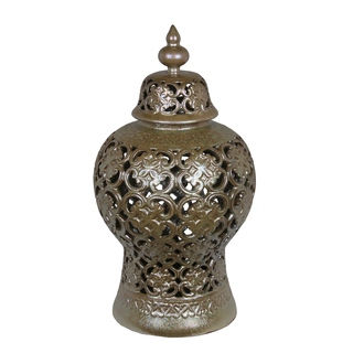 Privilege International Brown Ceramic Large Vase