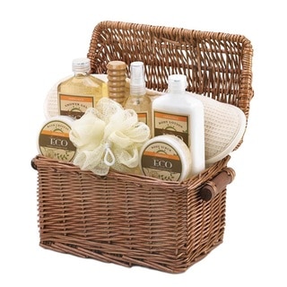 Bath and Body Vanilla Ginger Scent Gift Basket