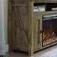 Ameriwood Home Farmington Heritage Light Pine 50-inch Media Fireplace - Thumbnail 6