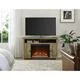Ameriwood Home Farmington Heritage Light Pine 50-inch Media Fireplace - Thumbnail 0