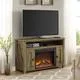 Ameriwood Home Farmington Heritage Light Pine 50-inch Media Fireplace - Thumbnail 1