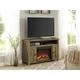Ameriwood Home Farmington Heritage Light Pine 50-inch Media Fireplace - Thumbnail 5