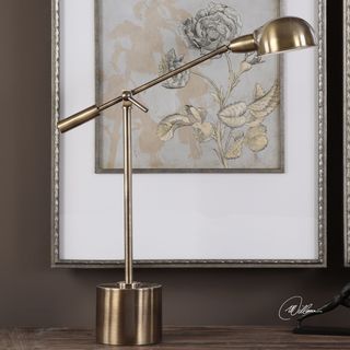 Herndon Brass Desk Lamp (1 Light)
