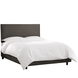 Skyline Furniture Premier Charcoal Upholstered Bed