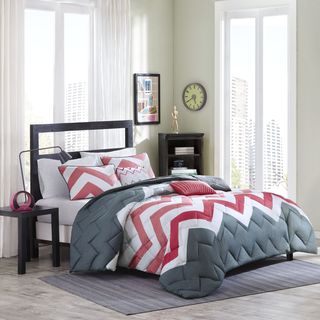 Intelligent Design Finley Coral 5-piece Comforter Set