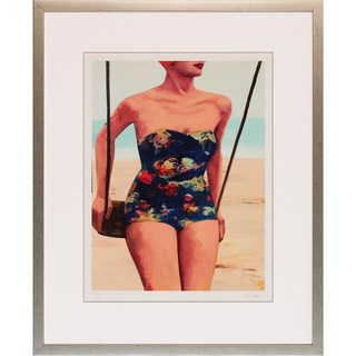 Classic Swimmer Framed Art Print