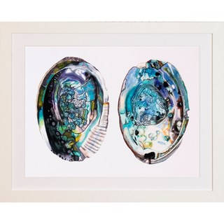 Abalone Shells Framed Art Print
