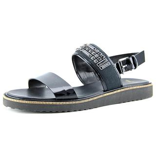 Cole Haan Women's Capri Sandal Black Patent Leather Sandals