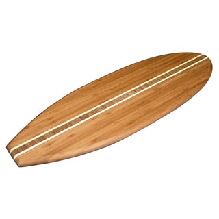 Totally Bamboo 20-7635 23" X 7" X 5/8" Bamboo Surfboard Cutting Board