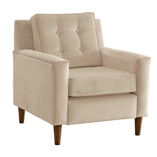 Skyline Furniture Oatmeal Polyester Arm Chair