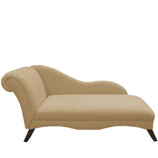 Skyline Furniture Sandstone Linen Chaise Lounge