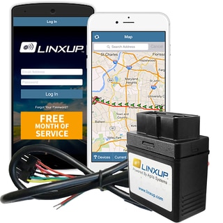 Linxup Wired GPS Vehicle Tracking Device with Free Month of 3G GPS Service
