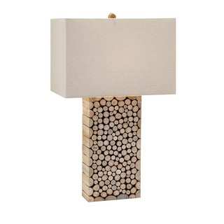 Cynder Wood Table Lamp