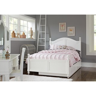 Lake House Payton White Arched Full-size Bed and Trundle