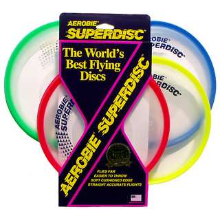 Aerobie 25R12 Superdisc Assorted Colors